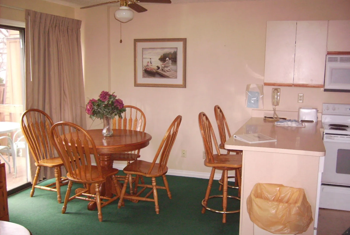 Kitchen and Dining Area