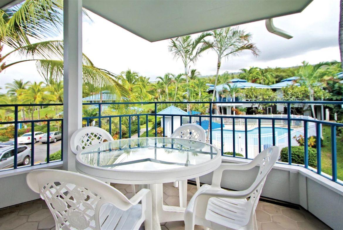 Balcony: Wyndham Mauna Loa Village
