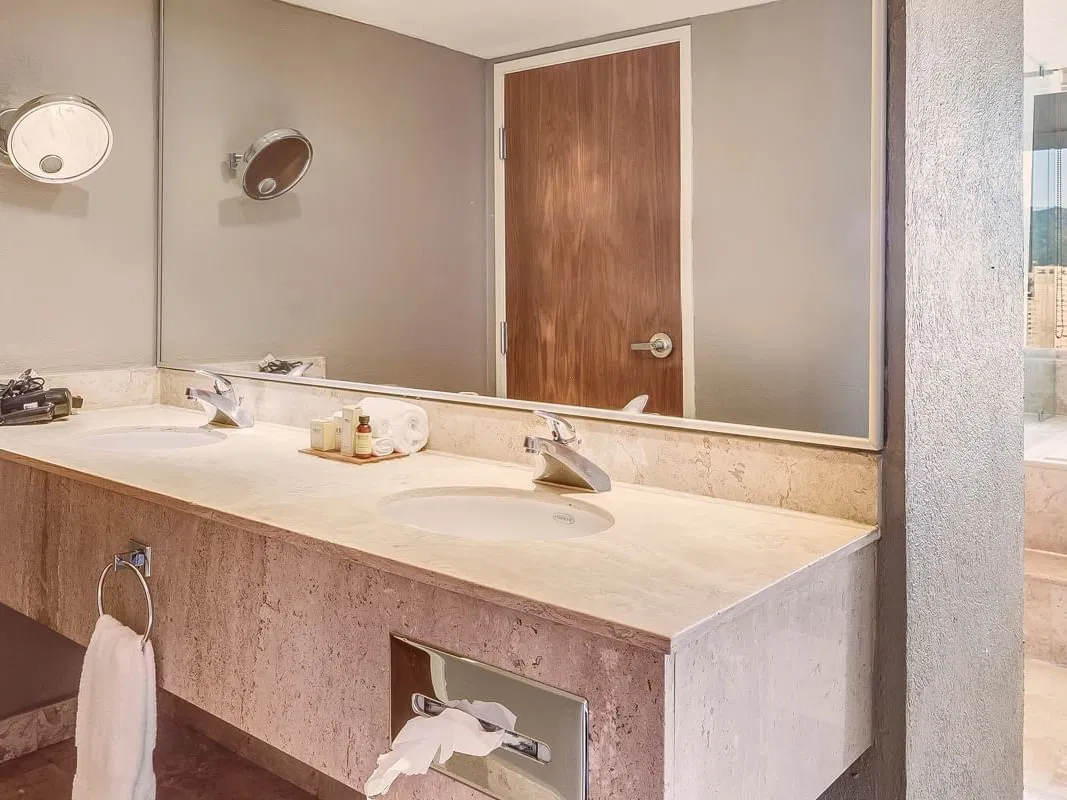 bathroom area