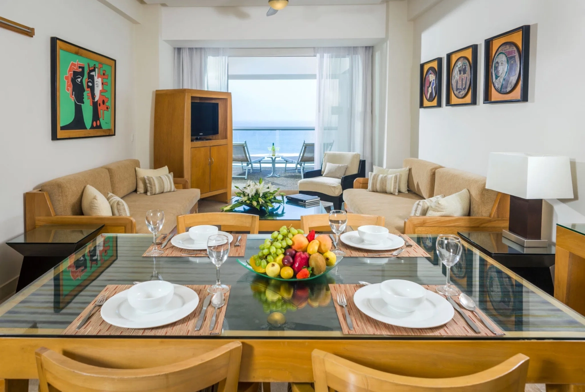 The Grand Mayan Acapulco Living and Dining Area