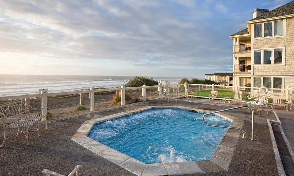 WorldMark Gleneden Beach Hot Tub