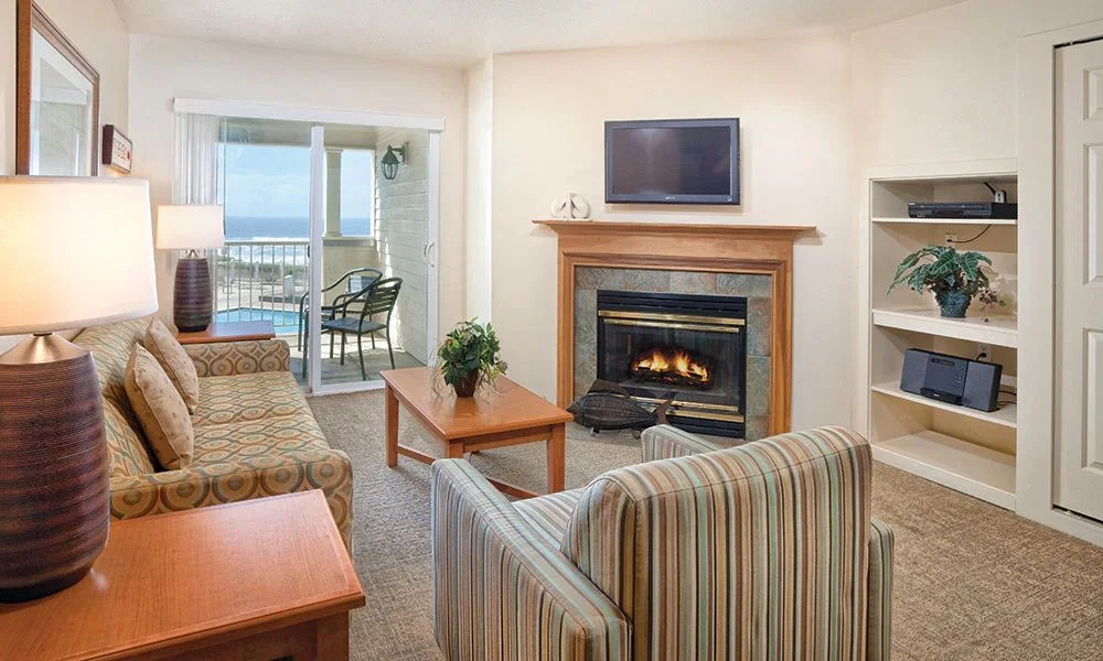 WorldMark Gleneden Beach Living Area