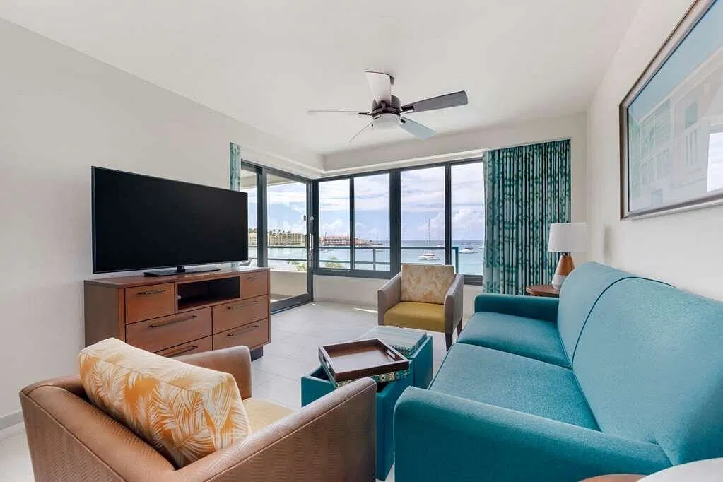 Royal Palm Beach Club- St. Maarten Living Area