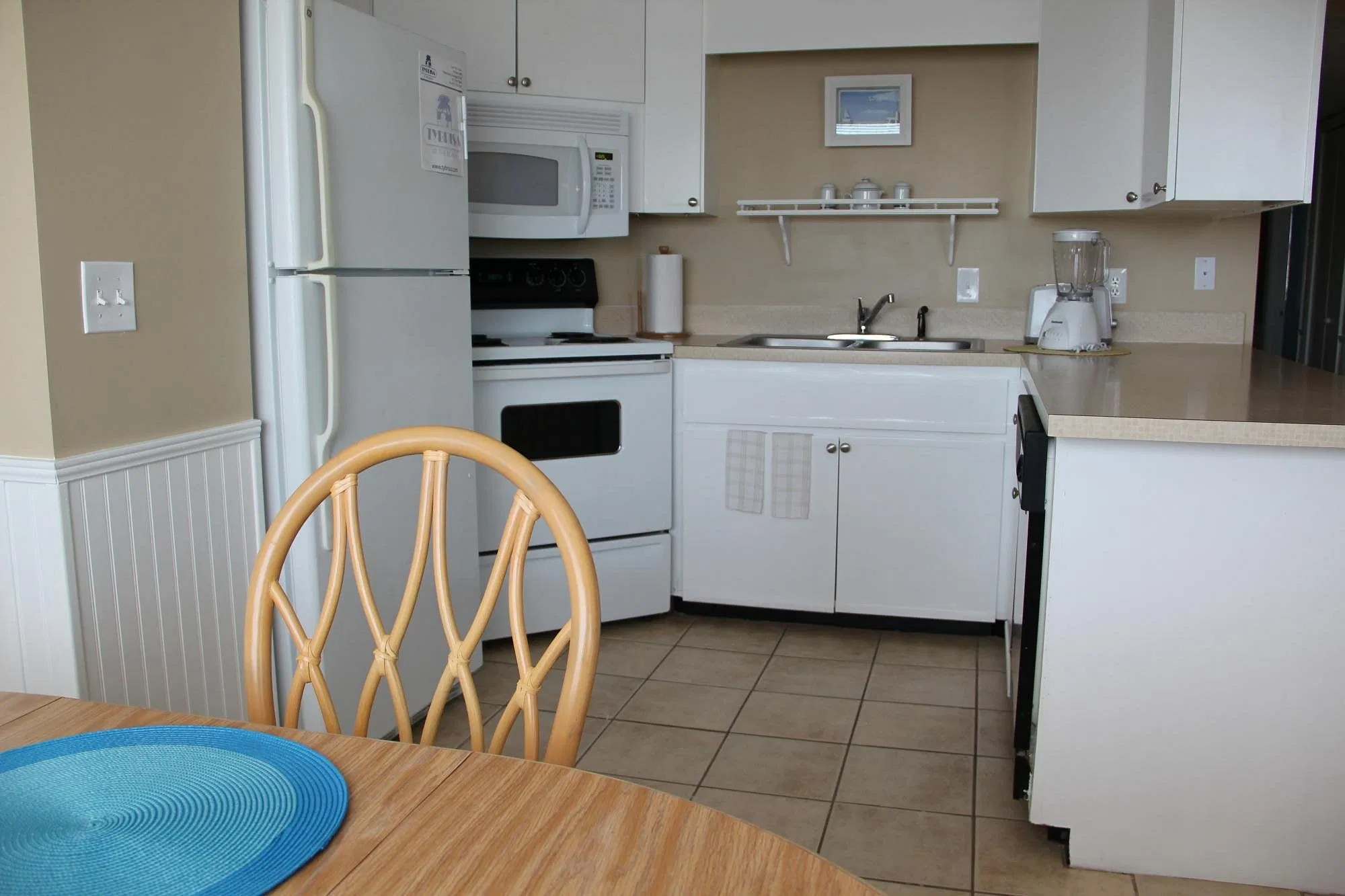 Tybrisa Beach Resort Kitchen