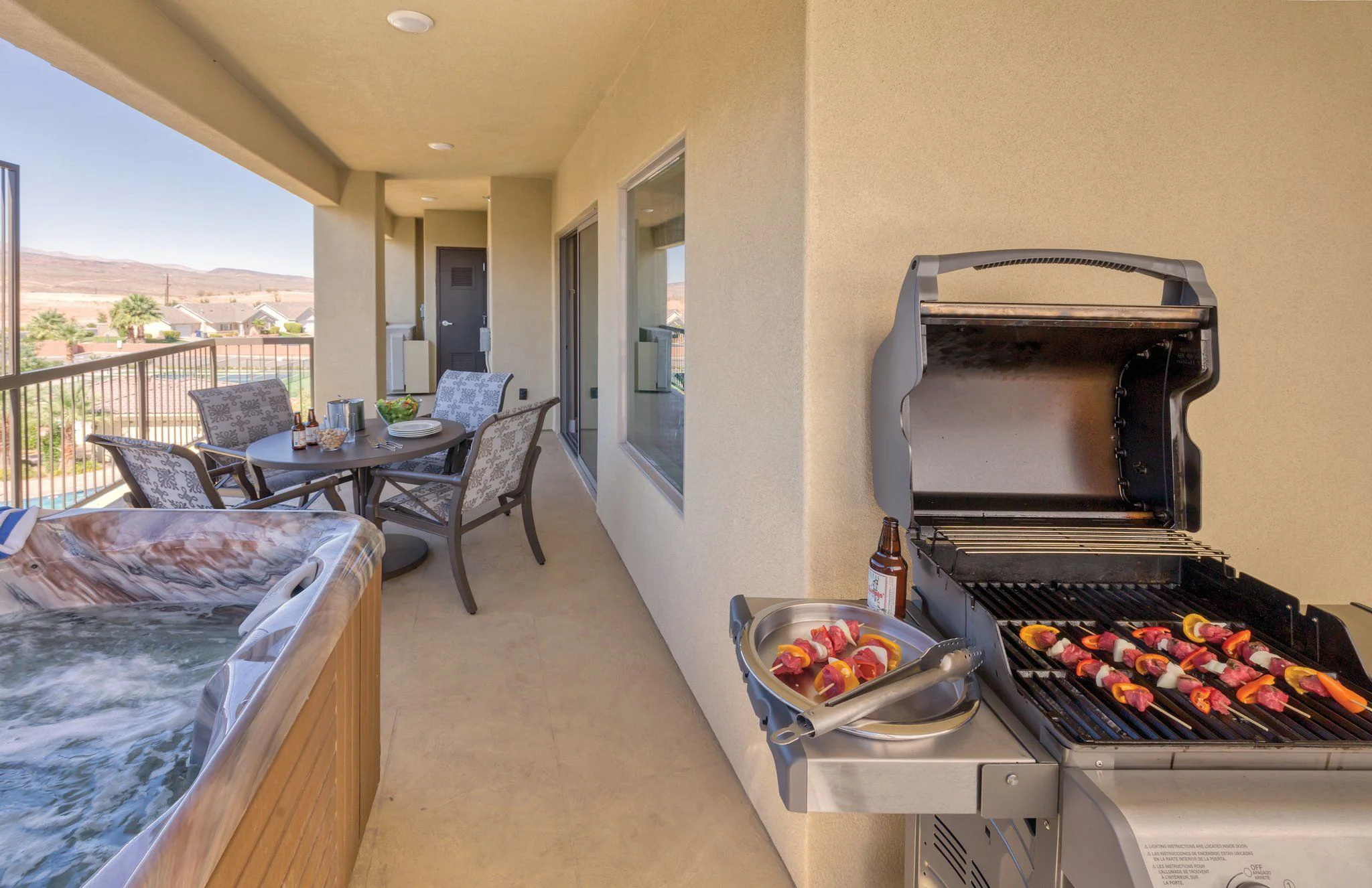WorldMark St. George Balcony With Grill