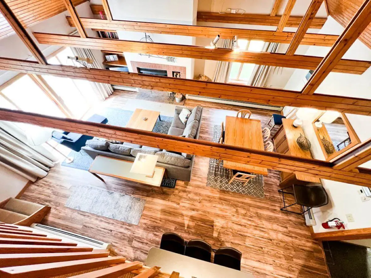 room aerial view