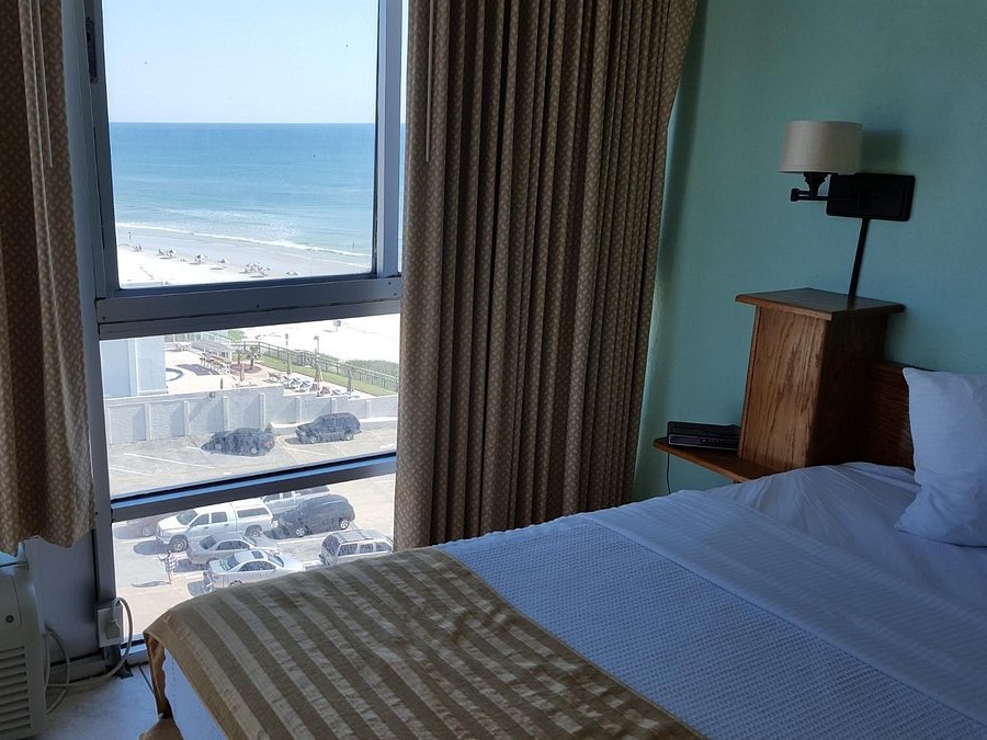 Americano Beach Resort bedroom window