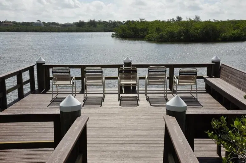 Bay and Beach Club dock