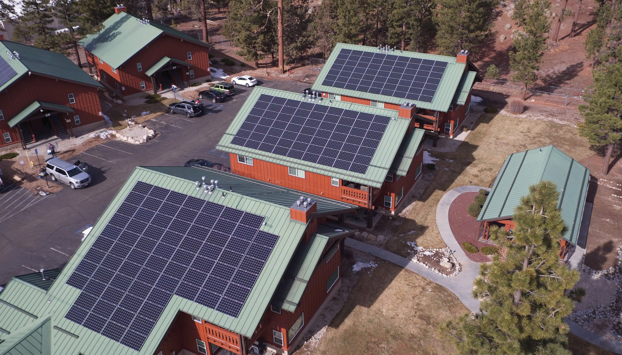 WorldMark Big Bear Lake Solar Roofs