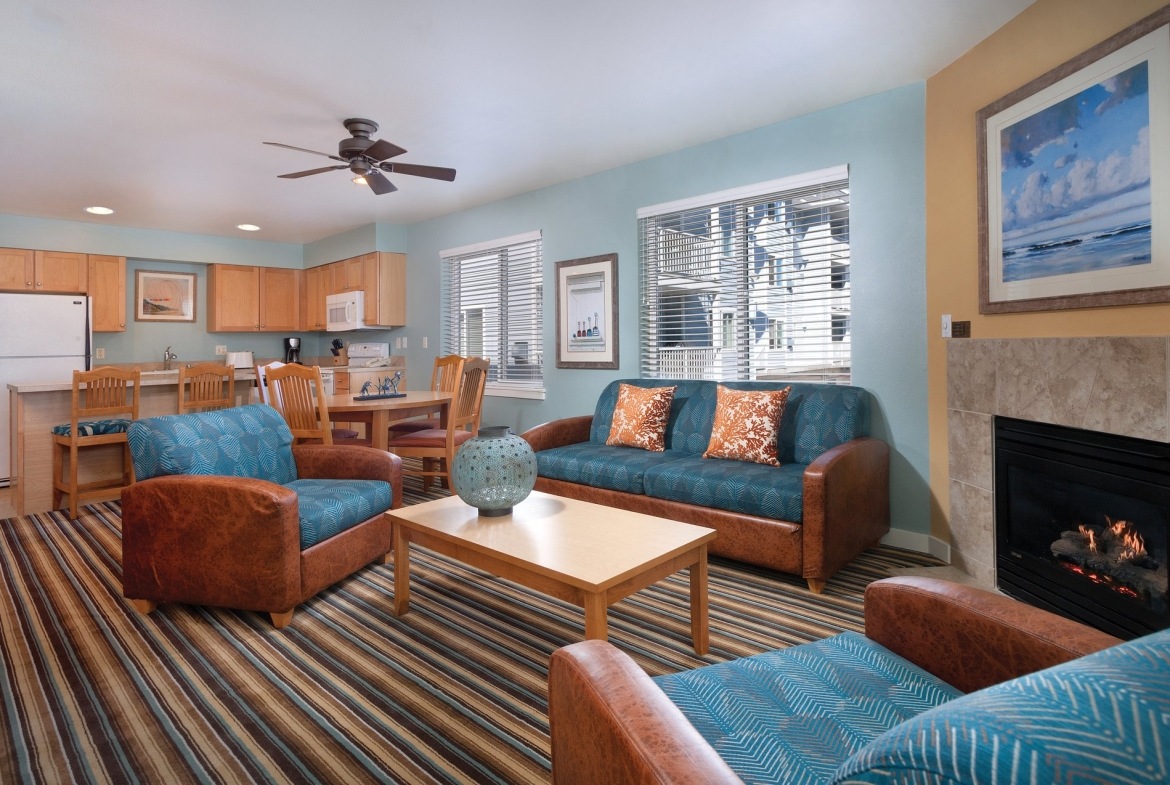 WorldMark Birch Bay Living Area