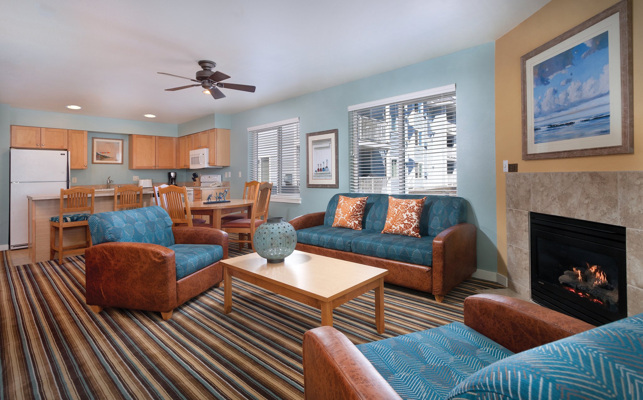 WorldMark Birch Bay Living Area