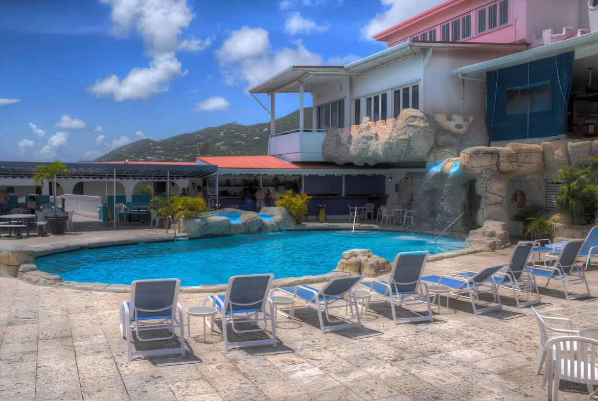 Bluebeard’s Castle Villas III Pool
