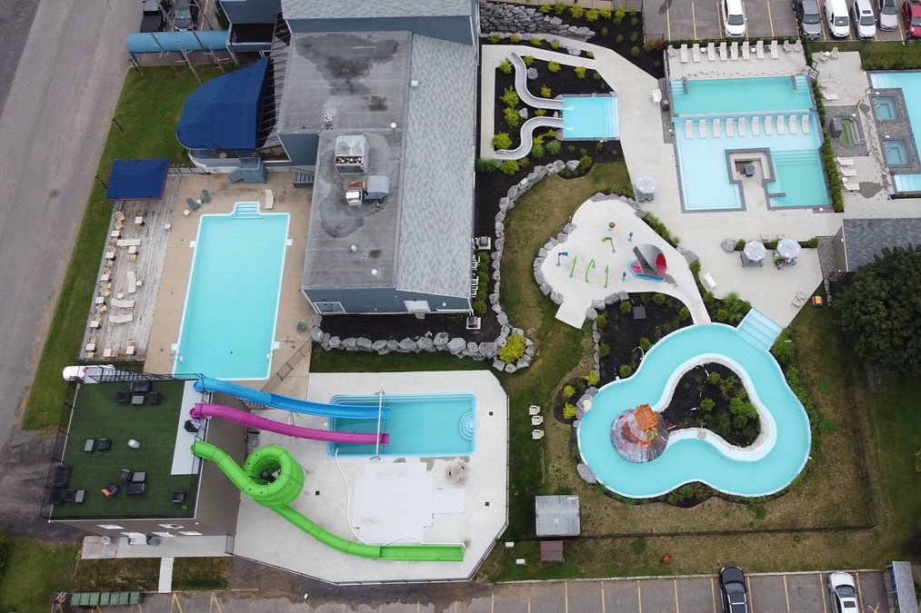 waterpark area