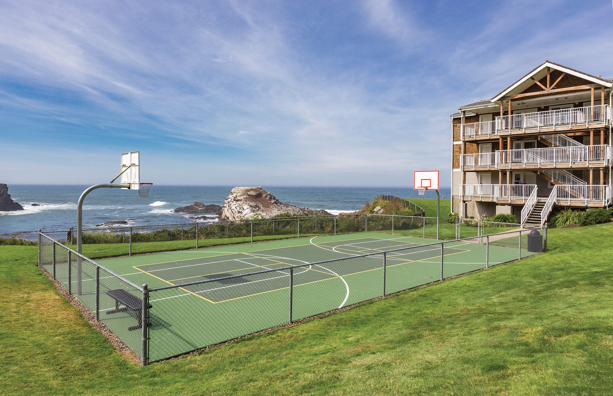 WorldMark Depoe Bay Basketball