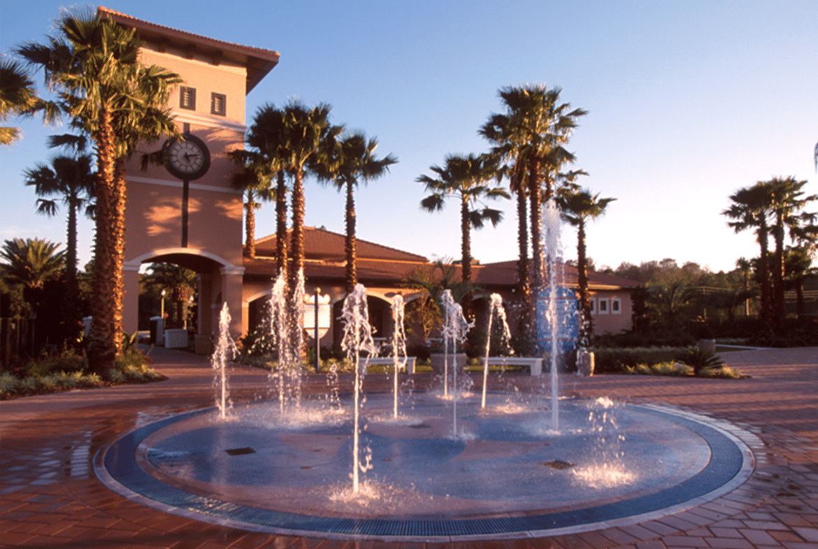 Orange Lake Resort - North Village Fountains