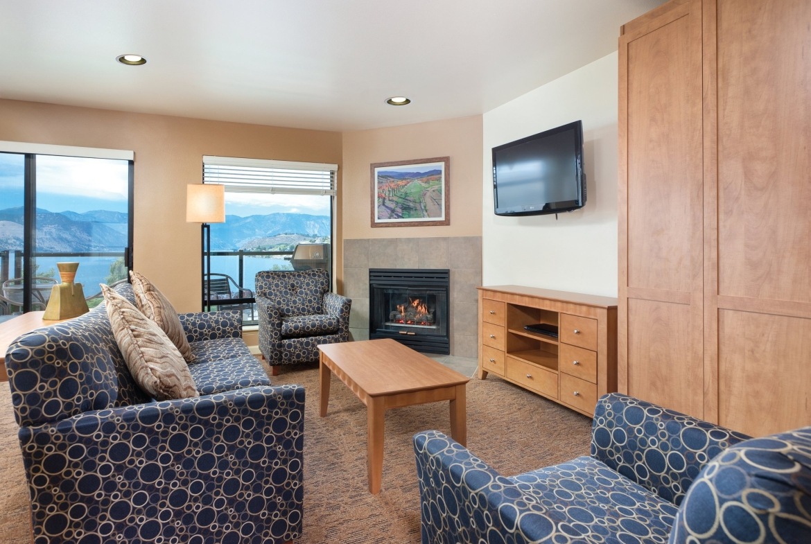 WorldMark Lake Chelan Shores Living Area