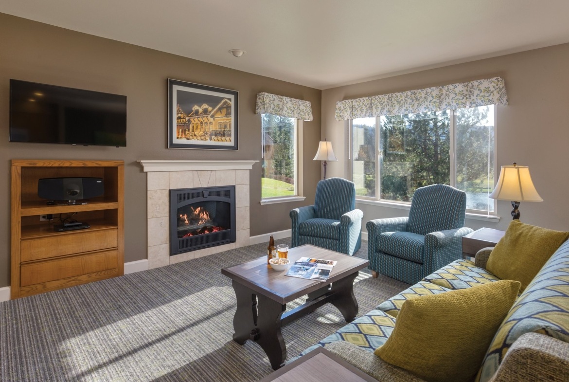 WorldMark Leavenworth Living Area
