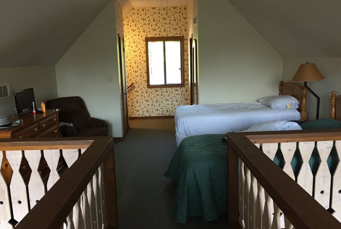 bedroom area