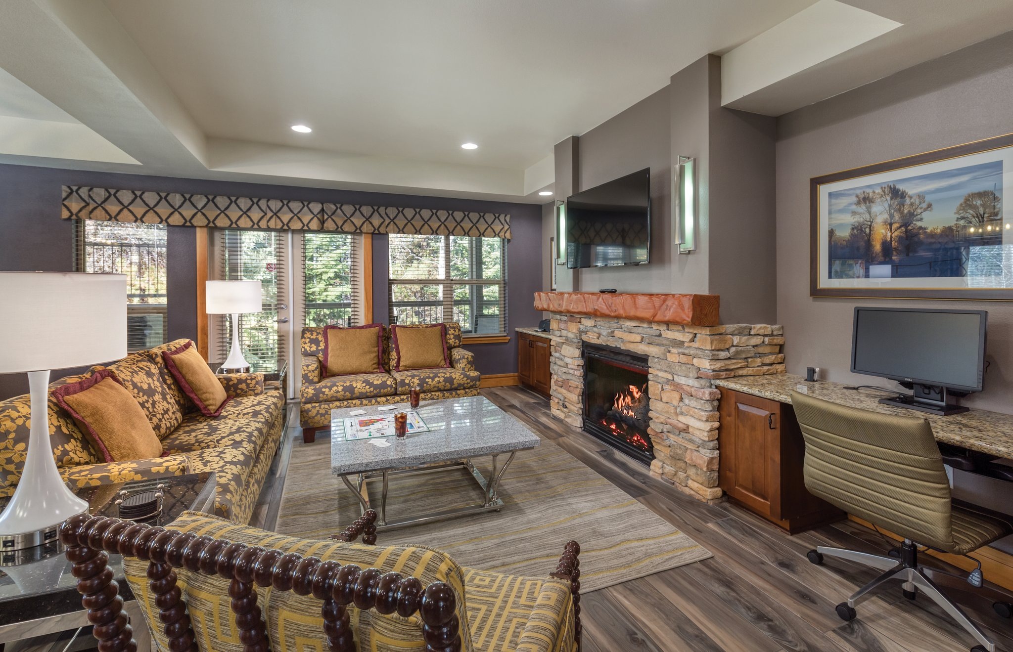 WorldMark Mccall Living Area