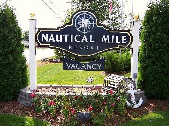 Nautical Mile sign