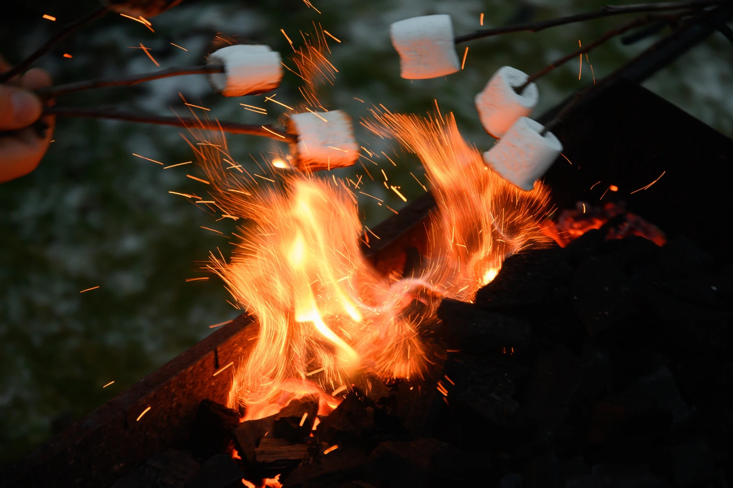Niagara's Lazy Lakes Camping Resort Campfire
