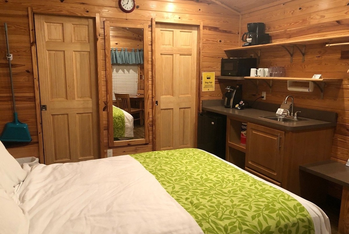 bedroom area