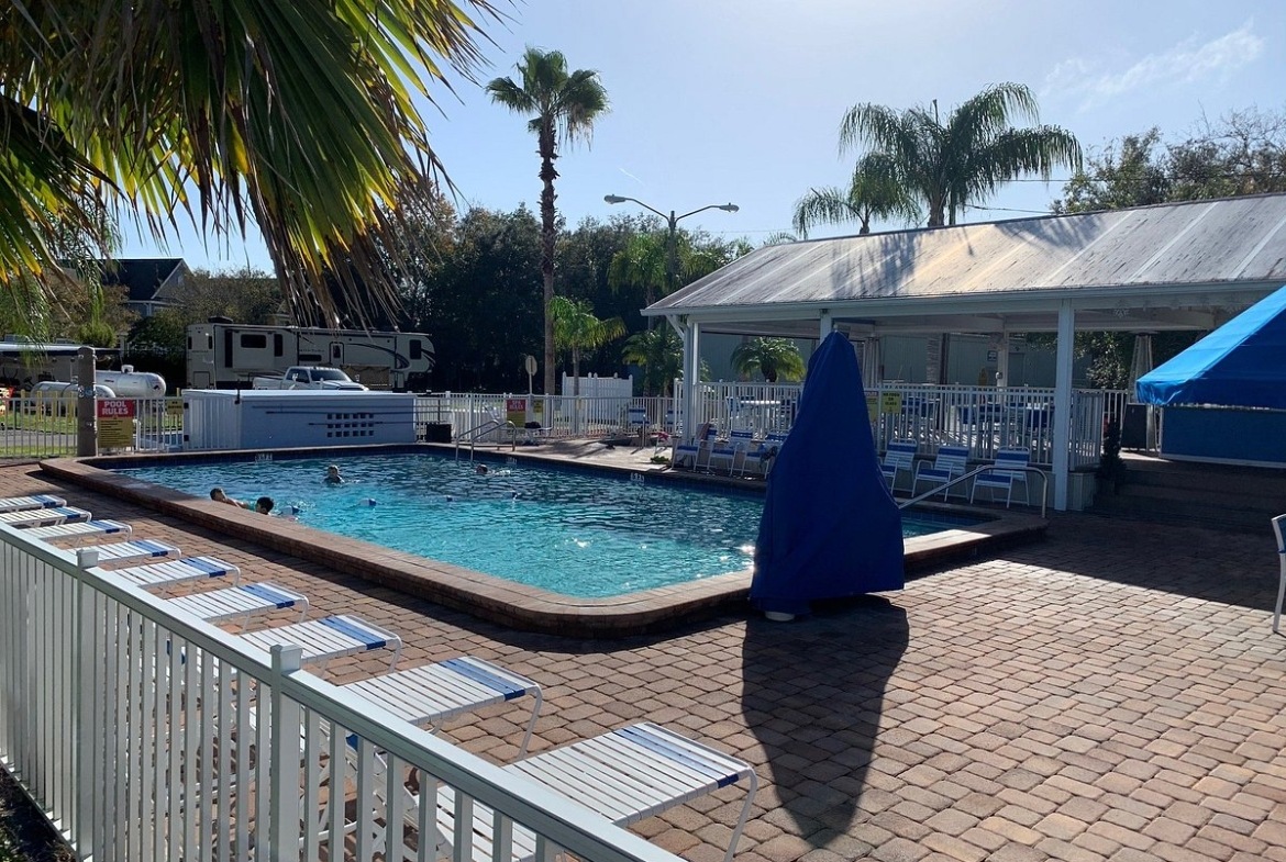 Orlando Kissimmee Koa RV Resort pool