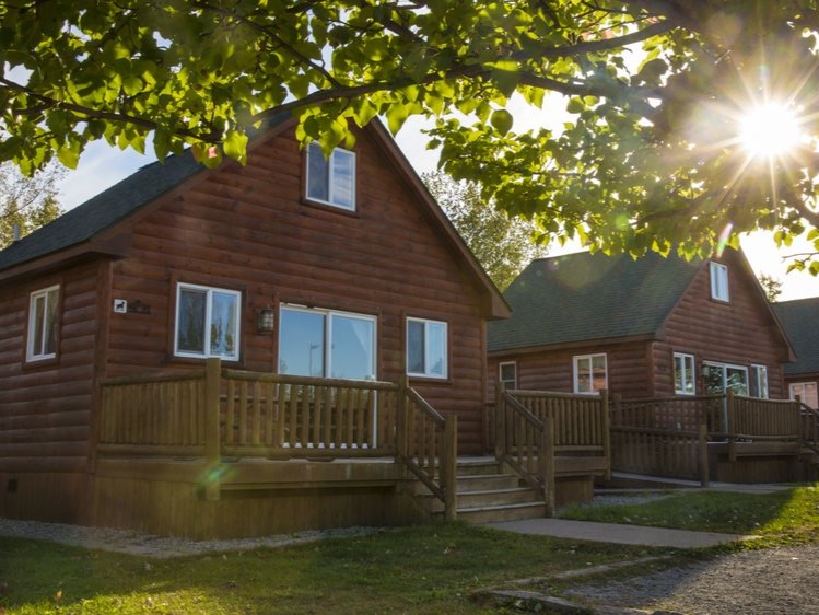 Outdoor Adventures Lakeshore Resort cabins