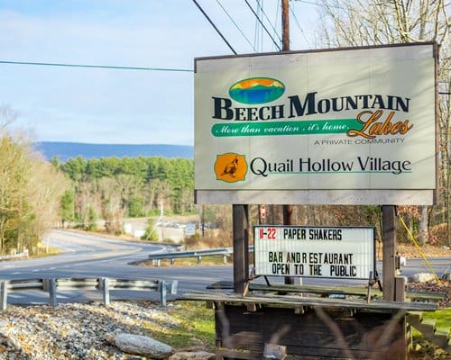 Quail Hollow Village At Beech Mtn. Lakes Entrance