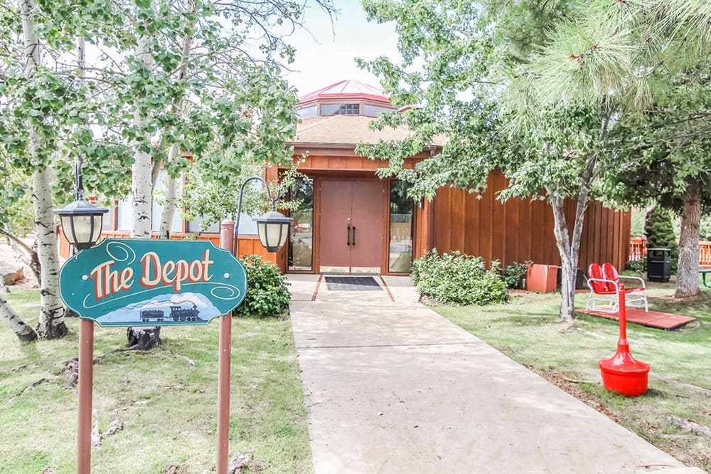 Roundhouse Resort Train Depot