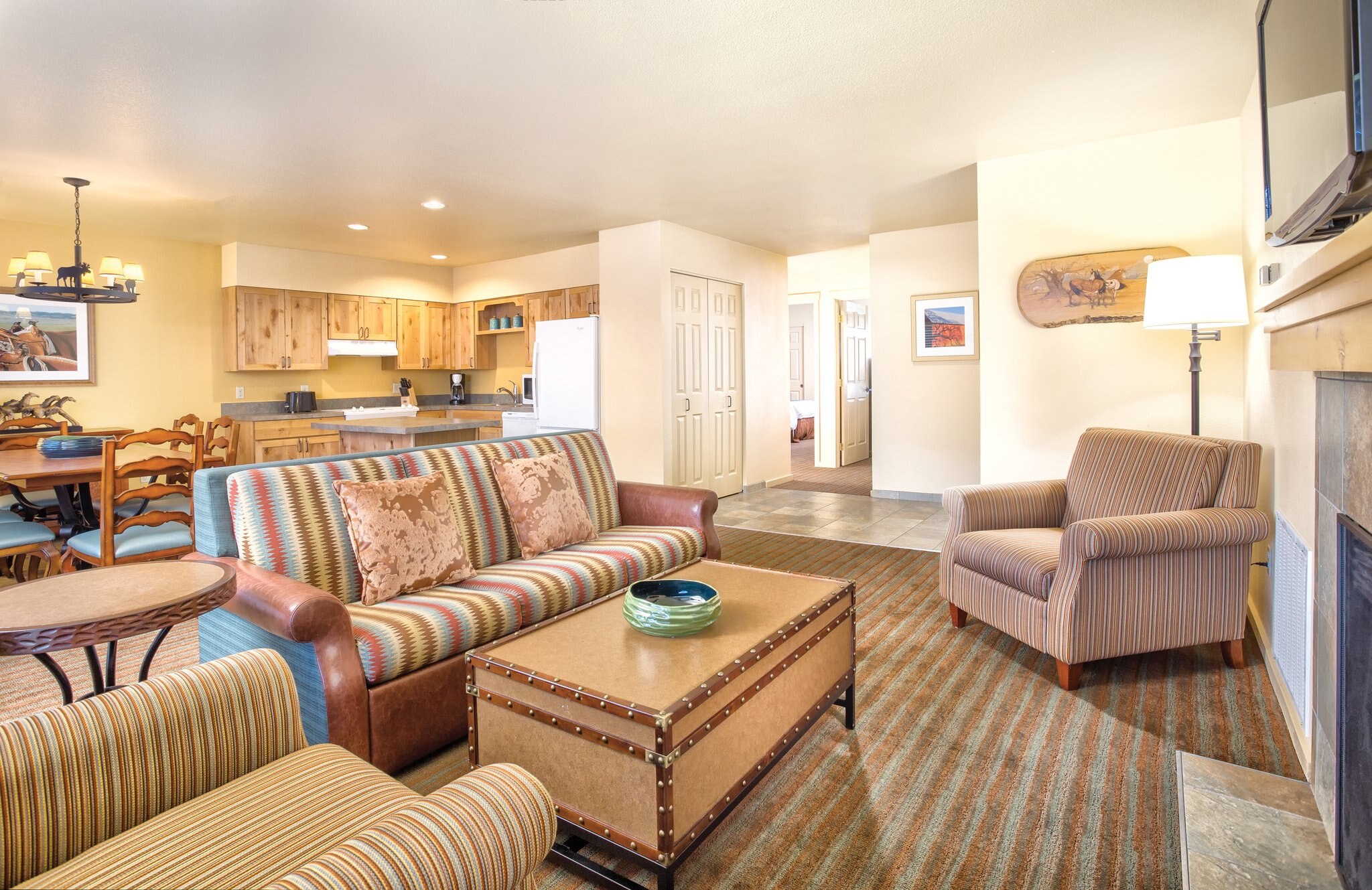 WorldMark Running Y Living Area