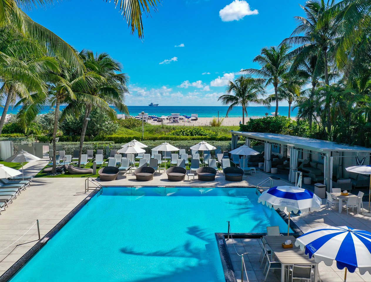Sagamore Suites Hotel Pool Beach View