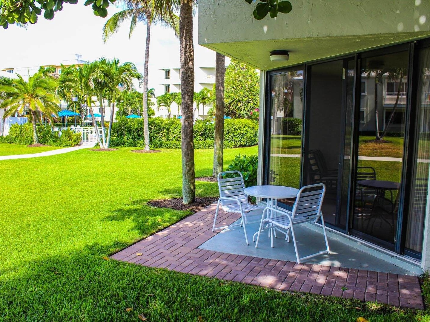 balcon patio area