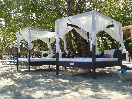poolside cabanas