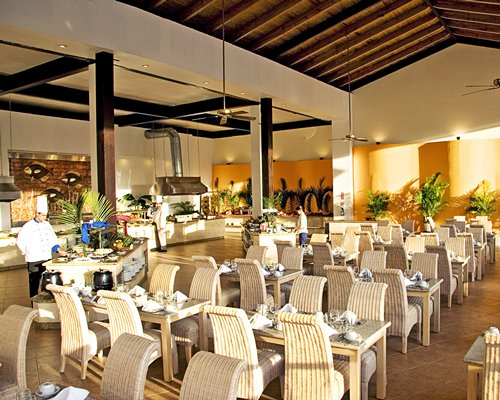 dining at Circle One by Bluebay