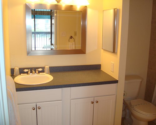 bathroom area