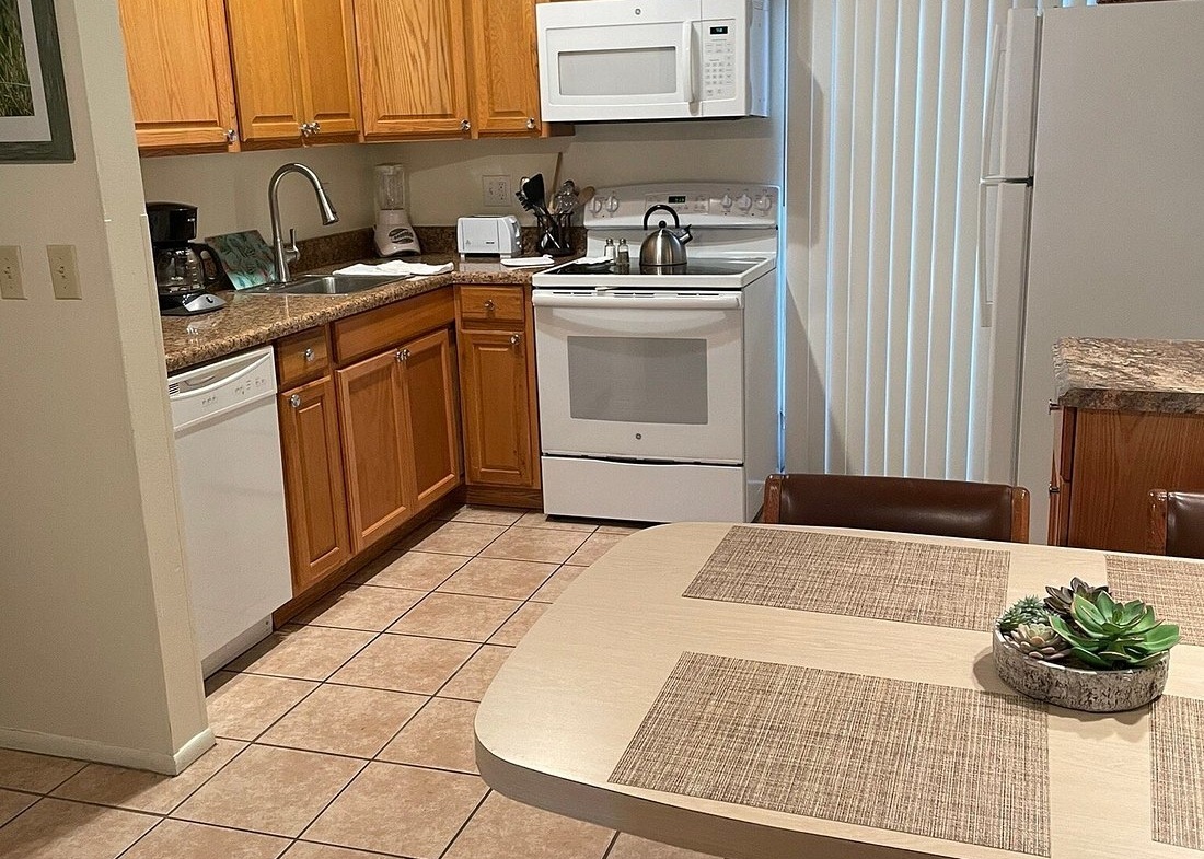 Kitchen and Dining Area