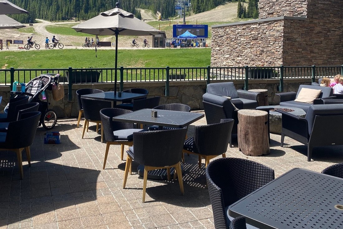 Big Sky Resort Outdoor Seating