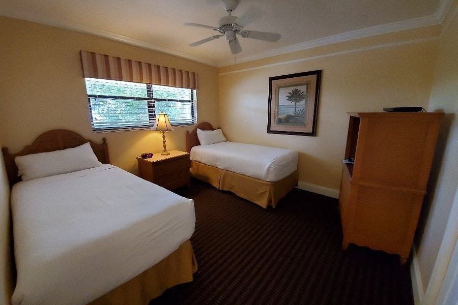 double bed in room