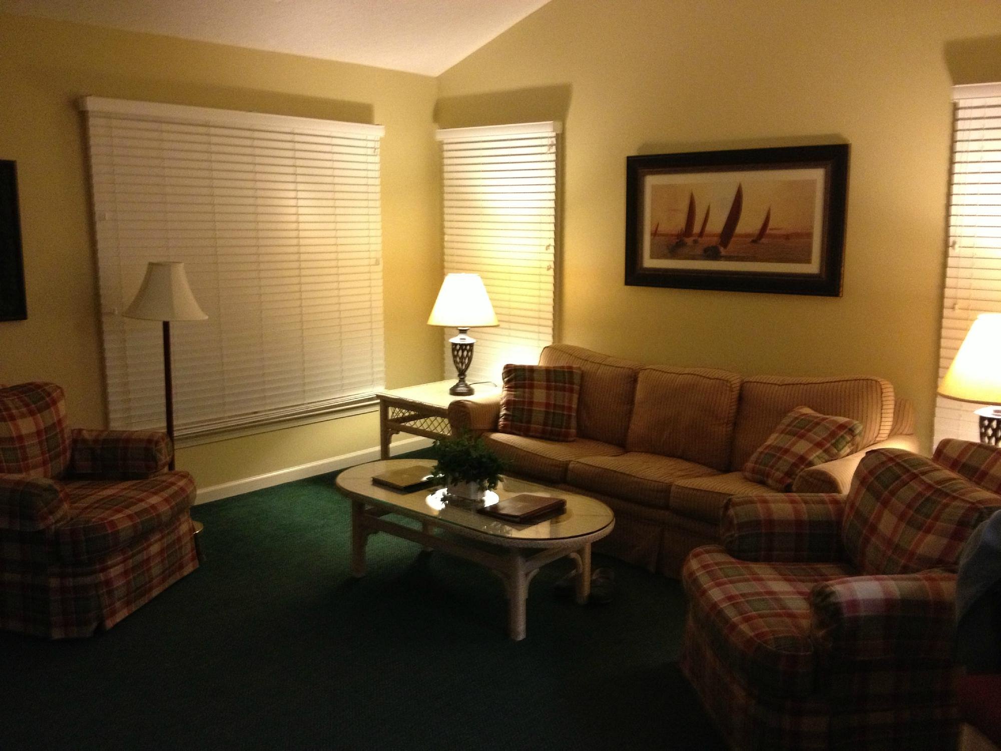 The Cottages by Spinnaker living room