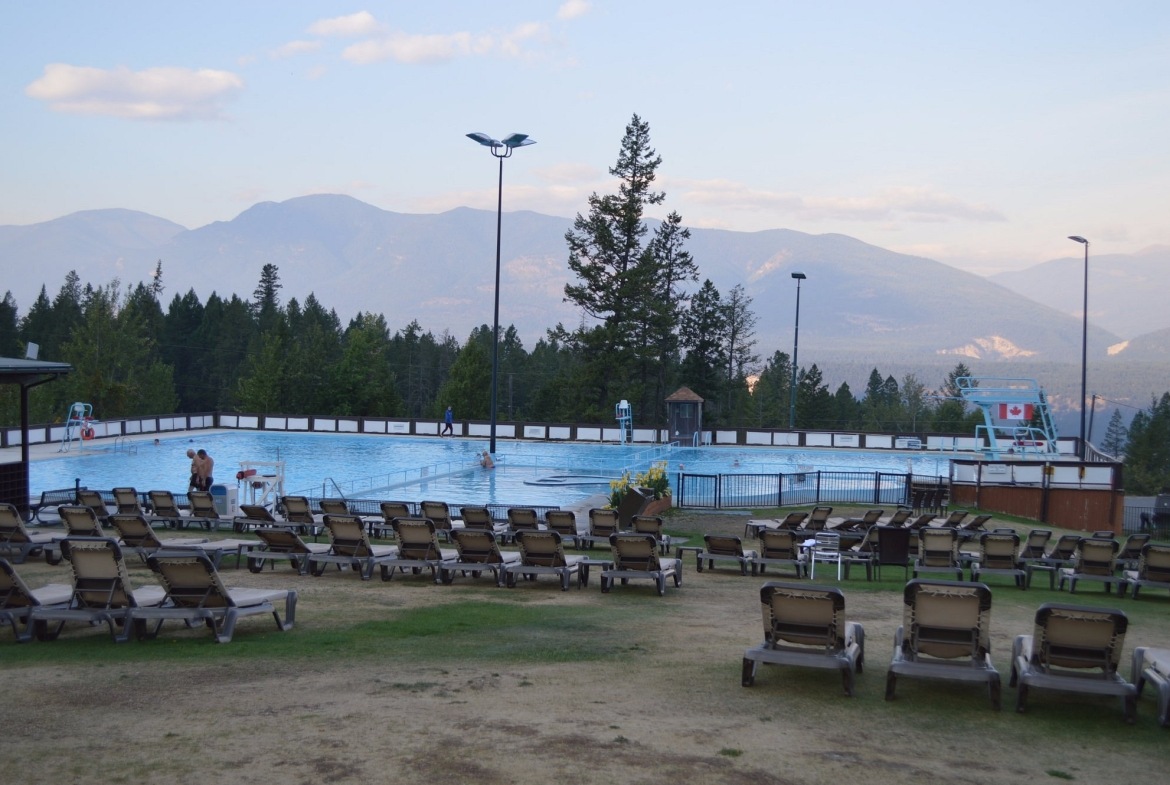 Fairmont Hot Springs pool