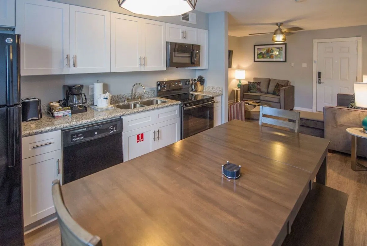 full kitchen at Festiva Resorts – Frenchmen Orleans