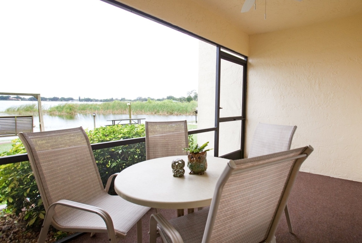 patio area