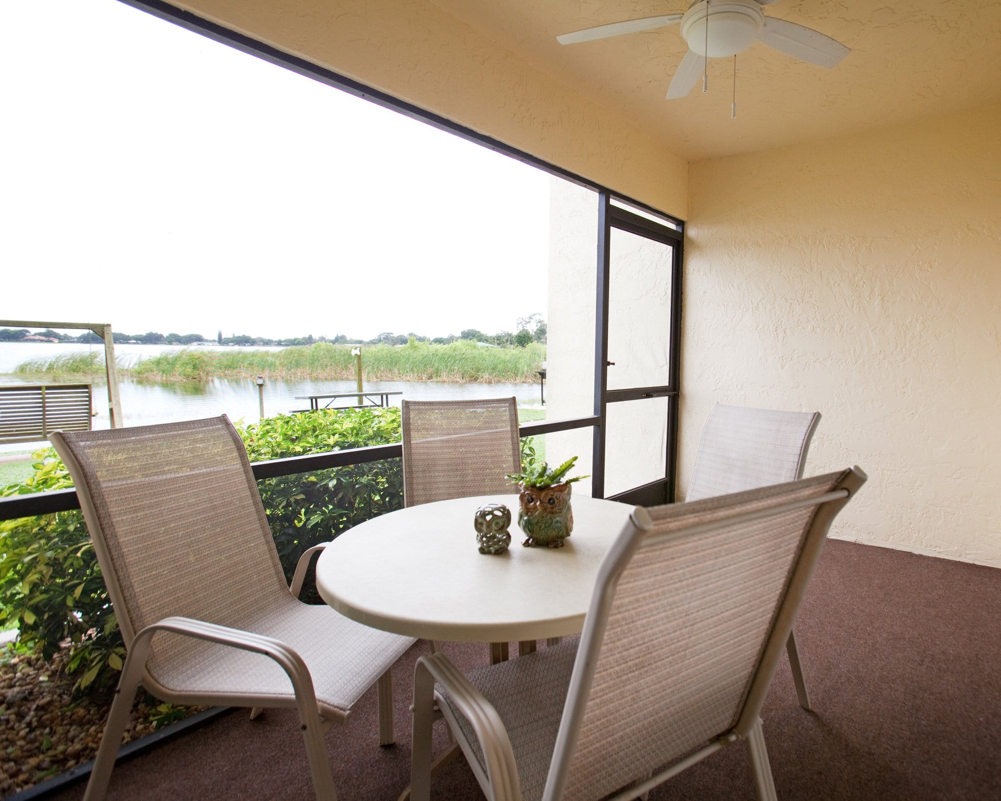 patio area