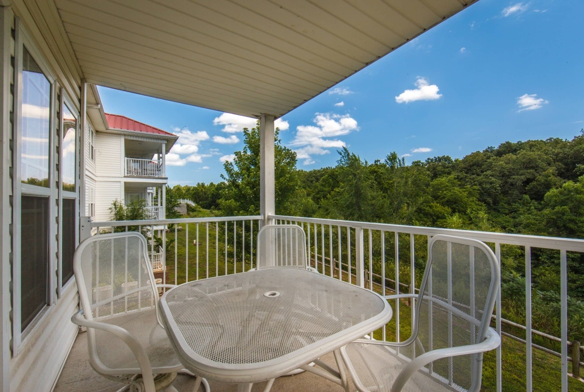 balcony area