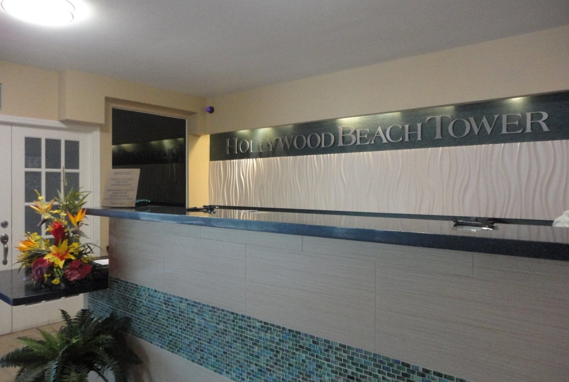 Hollywood Beach Tower lobby
