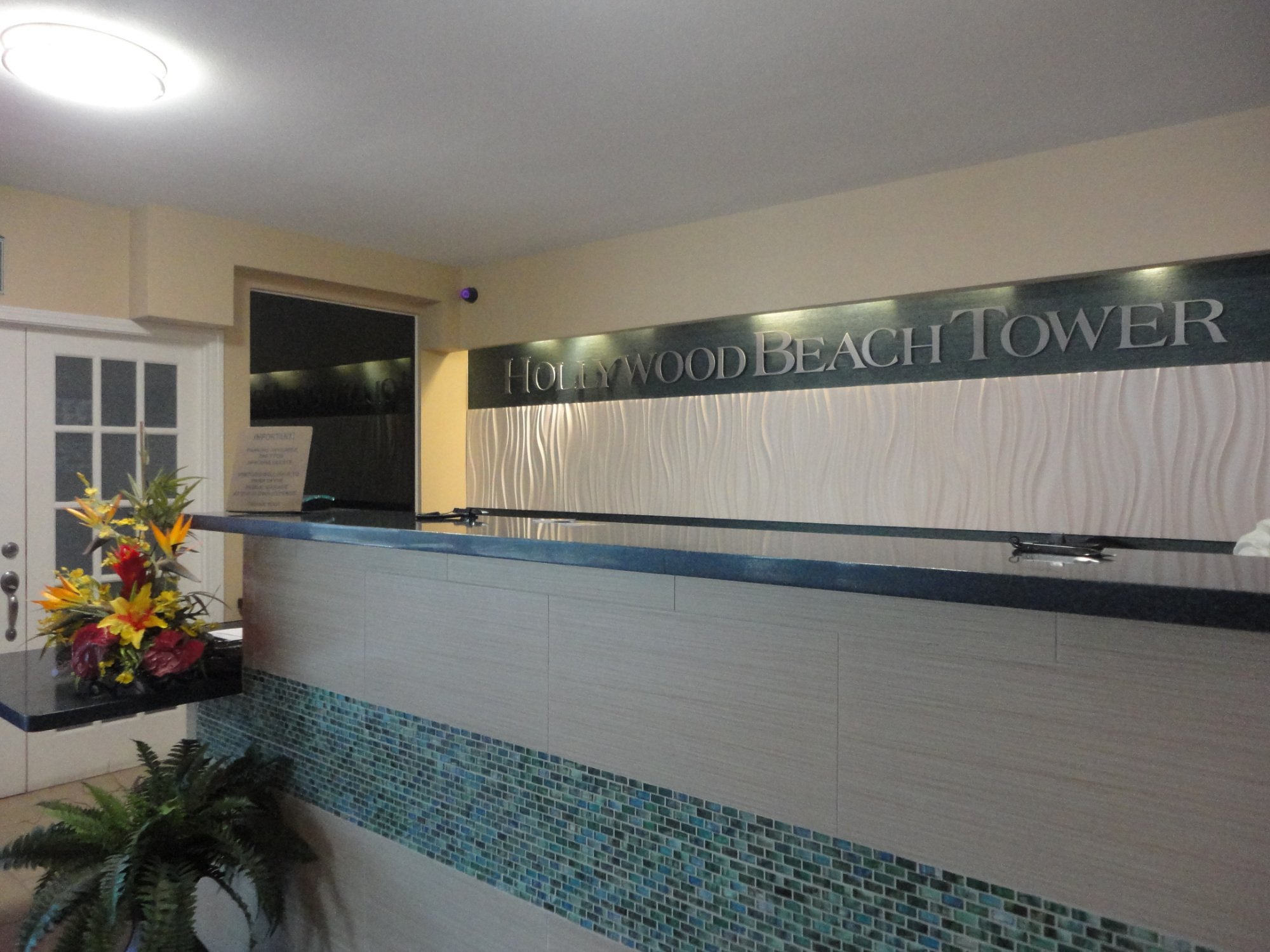 Hollywood Beach Tower lobby