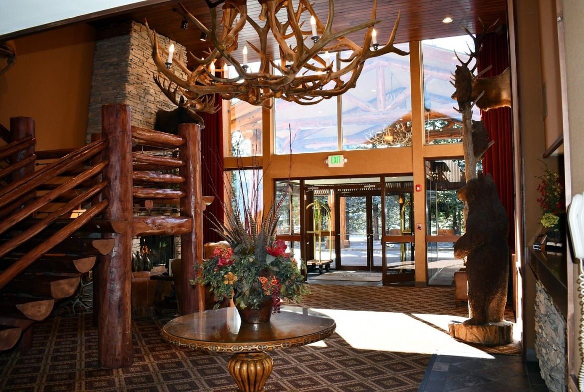 lobby area