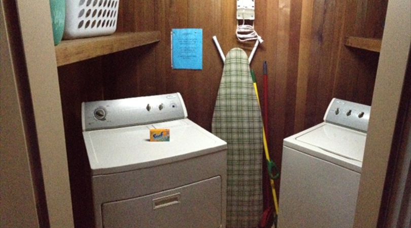 laundry area