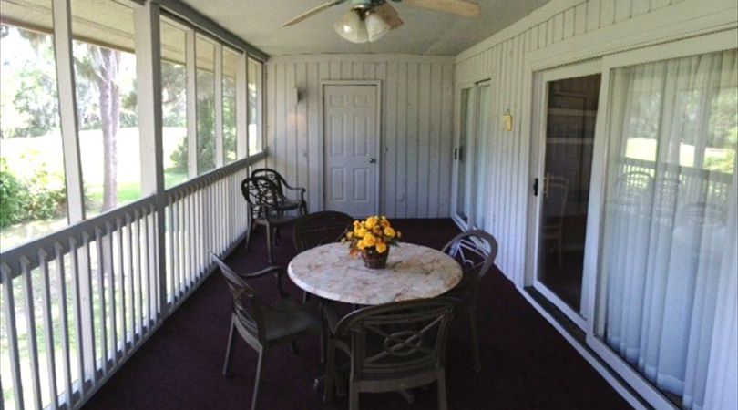 patio area